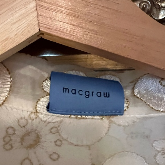 macgraw Souffle embroidered organza shirt - Picture 4 of 6